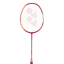 Yonex Rakieta do badmintona Astrox 01 Ability (z głowicą ciężką, bardzo elastyczna) czerwona - naciągnięta -